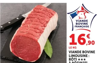Viande Bovine Limousine : Rôti ★★★ À Rôtir