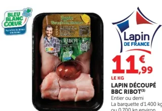 Lapin Découpé BBC Ribot