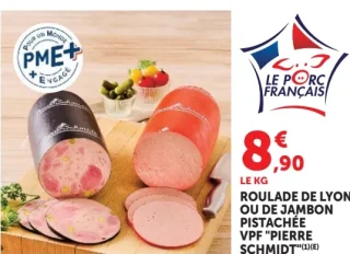Roulade de Lyon ou de Jambon Pistachée Pierre Schmidt