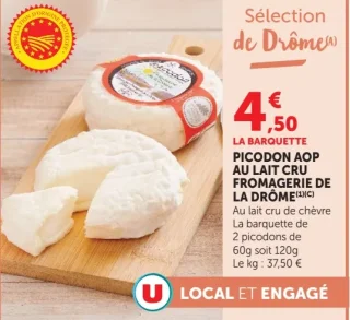 Picodon AOP au lait cru Fromagerie de la Drôme