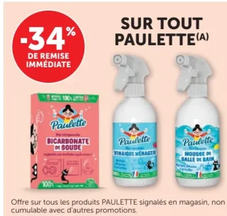 Produits d'entretien Paulette