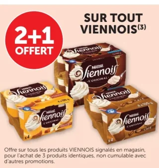 Crème dessert Nestlé Viennois