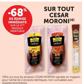 Chorizo et charcuterie Cesar Moroni