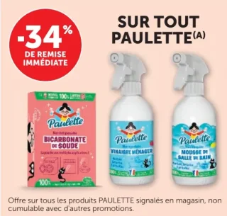 Produits d'entretien ménager Paulette