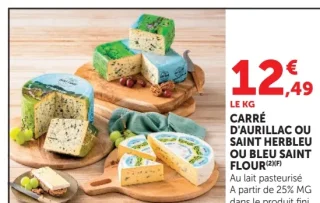 Carré d'Aurillac ou Bleu Saint Flour
