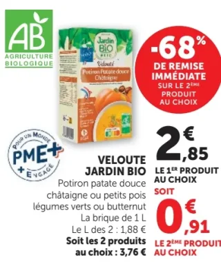 Velouté Jardin Bio