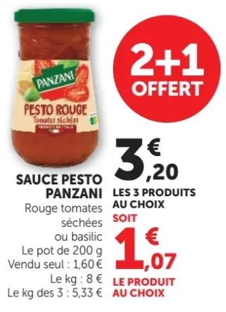 Sauce Pesto Panzani