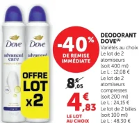 Déodorant Dove