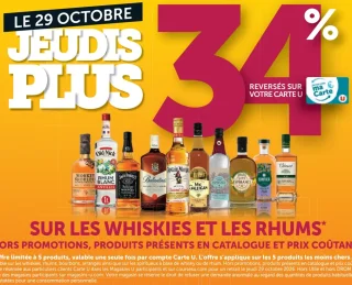 Sélection de Whiskies et Rhums