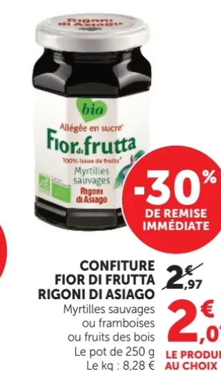 CONFITURE FIOR DI FRUTTA RIGONI DI ASIAGO