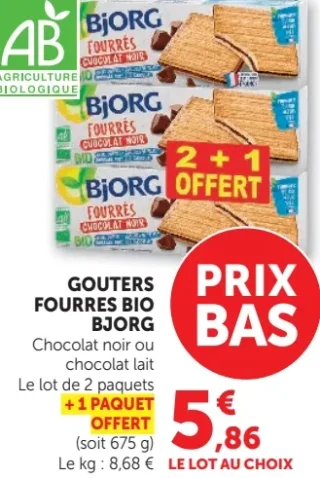 Gouters Fourres Bio Bjorg