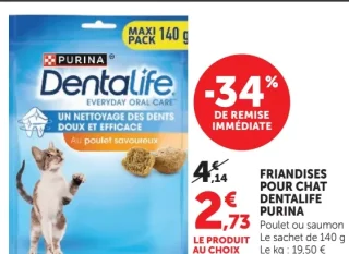 Friandises pour chat Dentalife Purina