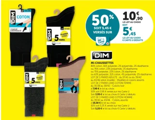 DIM MI-CHAUSSETTES