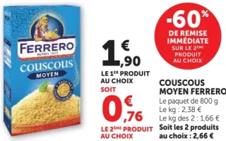 Couscous Moyen Ferrero