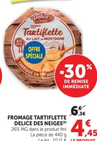 Fromage Tartiflette Délice des Neiges