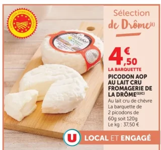 Picodon AOP au lait cru
