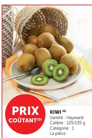 Kiwi (Variété: Hayward)