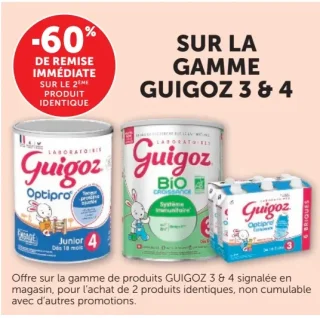 Gamme Guigoz 3 & 4