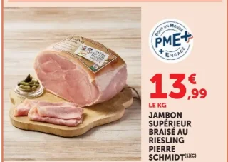 Jambon Supérieur Braisé au Riesling Pierre Schmidt