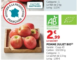 POMME JULIET BIO