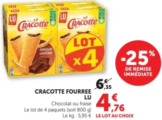 Cracotte Fourrée Lu