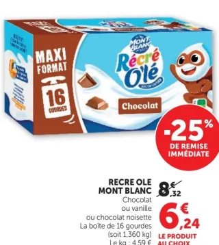 Récré O'Lé Mont Blanc
