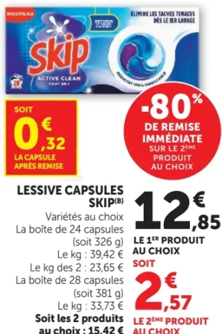 Skip Lessive Capsules