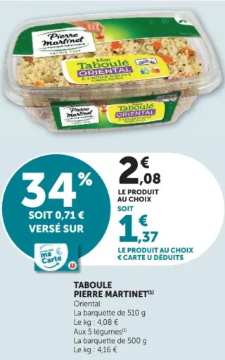 TABOULE PIERRE MARTINET