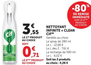 Cif Nettoyant Infinite + Clean