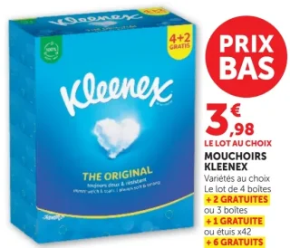 Mouchoirs Kleenex