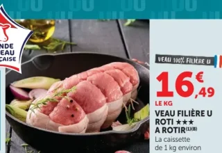 Veau Filière U Rôti *** à rôtir