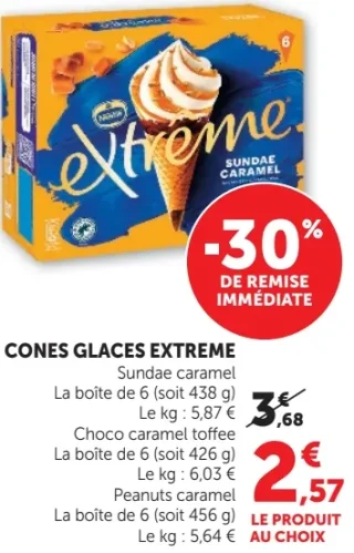 Cones Glaces Extreme