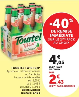 Tourtel Twist 0,0°