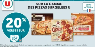 Sur la gamme des pizzas surgelées U