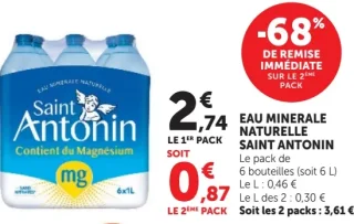 Saint Antonin Eau Minérale Naturelle