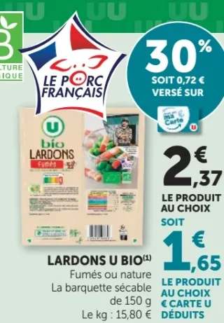 Lardons U Bio