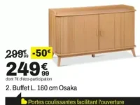 Buffet L. 160 cm Osaka