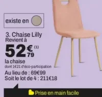 Chaise Lilly