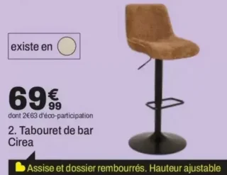 Tabouret de bar Cirea