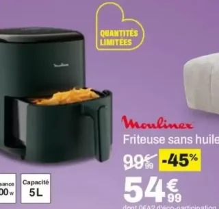 Friteuse sans huile Moulinex