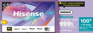 Téléviseur Hisense 85E7S 85"