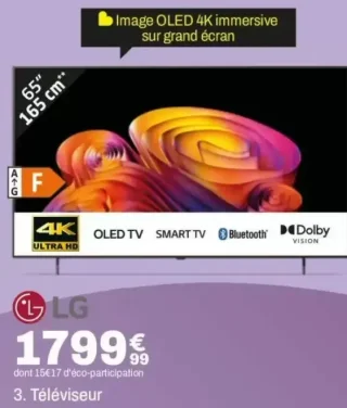 Téléviseur LG OLED65B6ELC.AEU