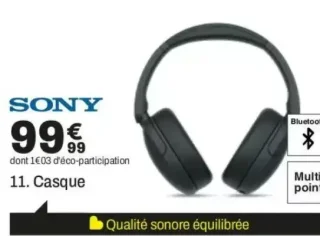 Sony Casque