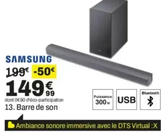 Samsung Barre de son