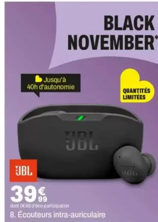 JBL Écouteurs intra-auriculaire