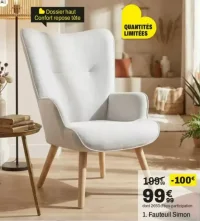 Fauteuil Simon