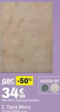 Tapis Micro 150x200 cm
