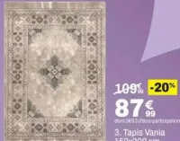 Tapis Vania 150x200 cm