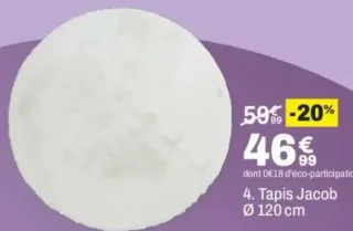Tapis Jacob Ø 120 cm