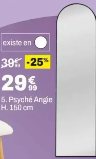 Psyché Angie H. 150 cm